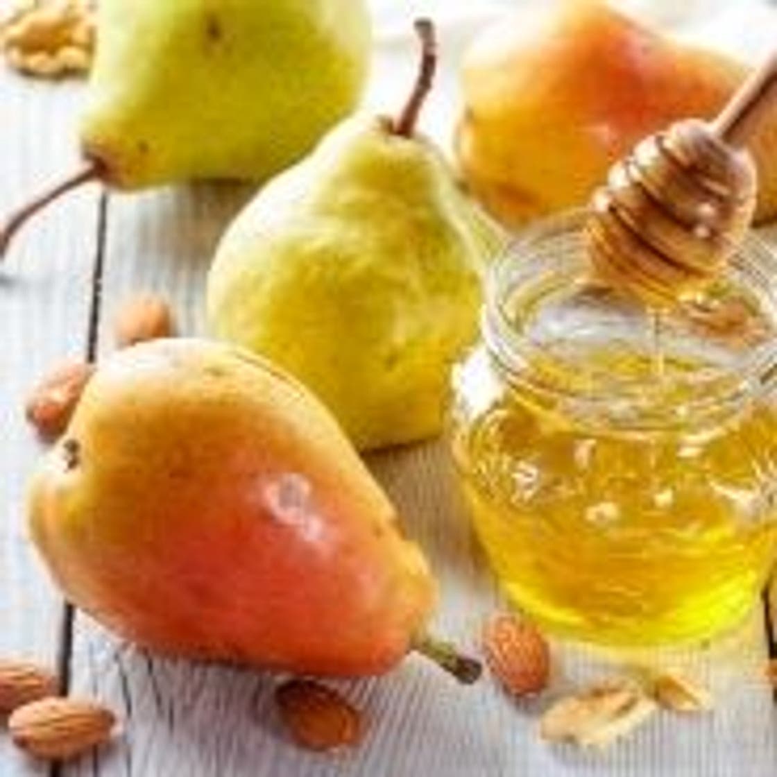 Pears with honey