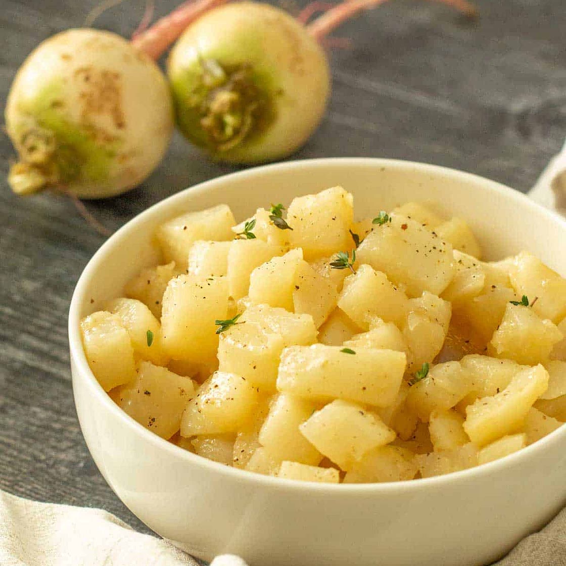 Glazed Turnips