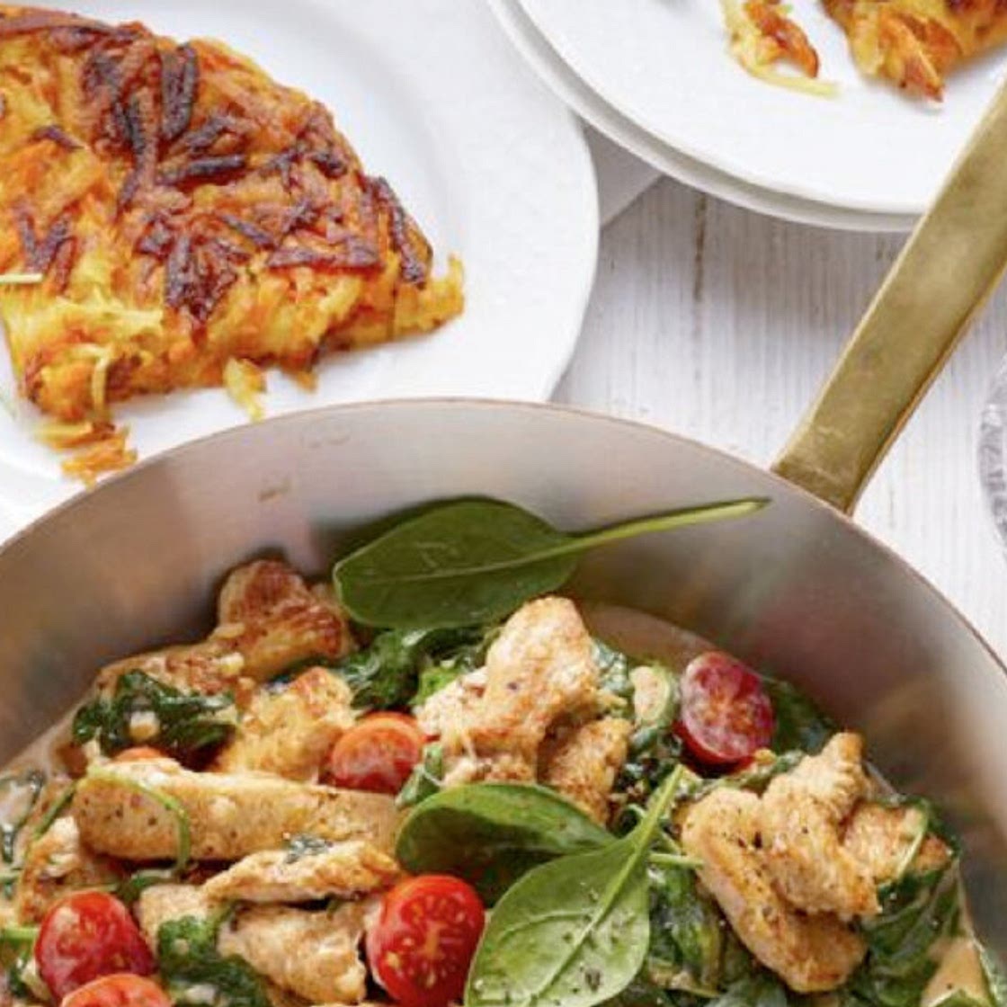 Geschnetzeltes mit Rösti Rezept