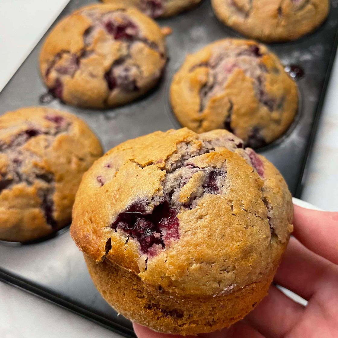 Cherry muffins 