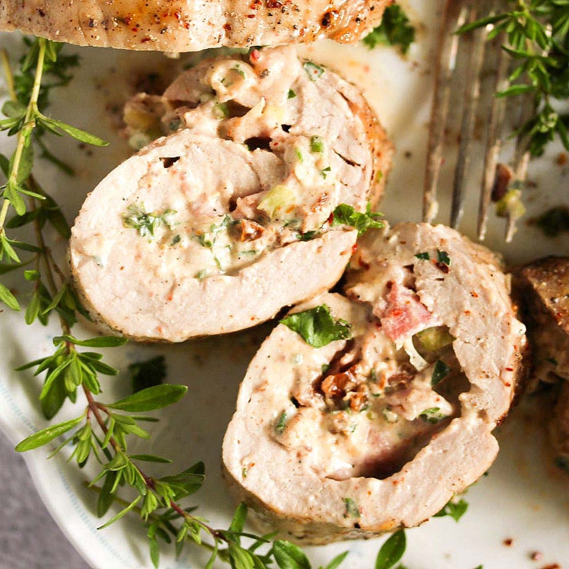Stuffed Pork Tenderloin