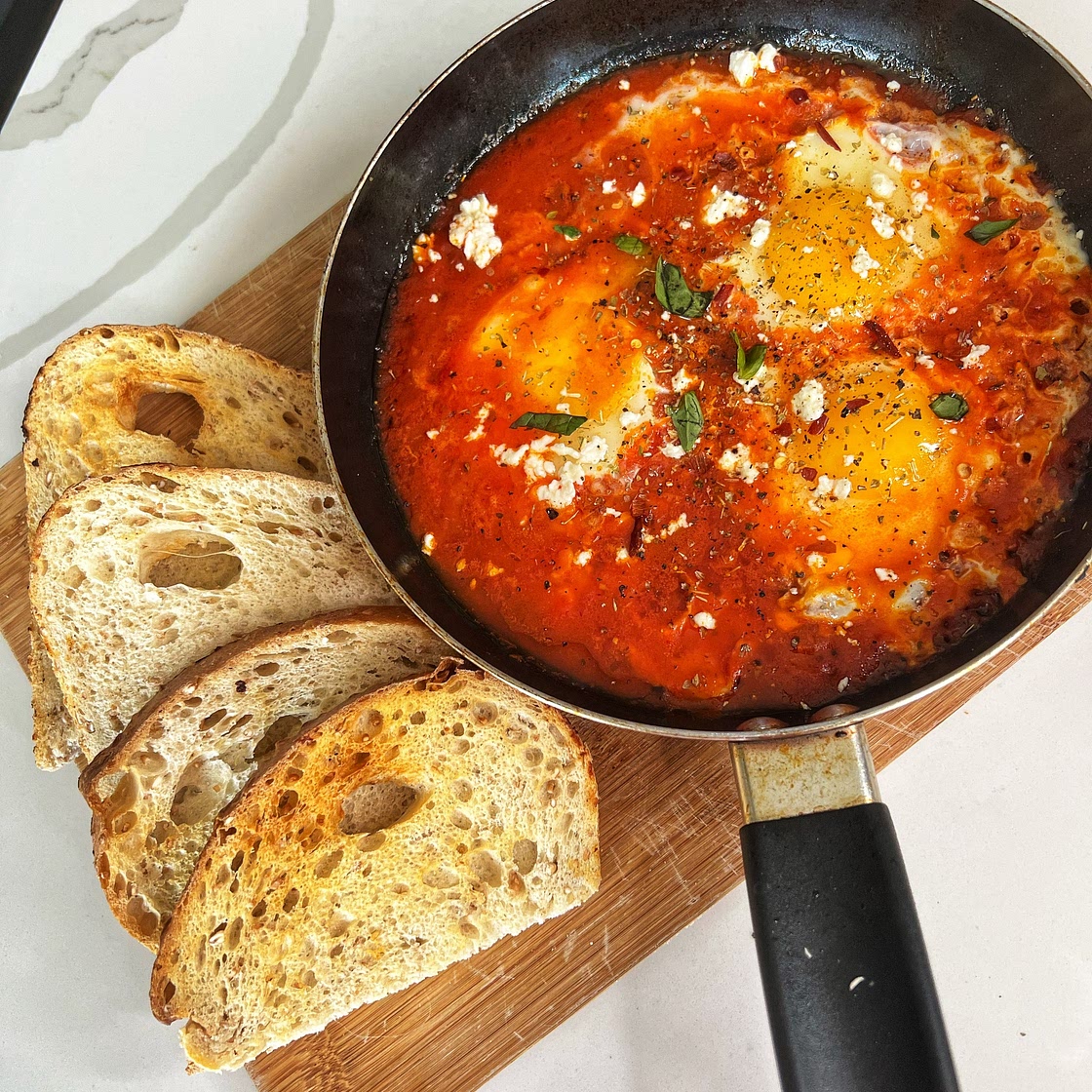 Shakshuka Inspired Egg Dip — Angiela Eats - 