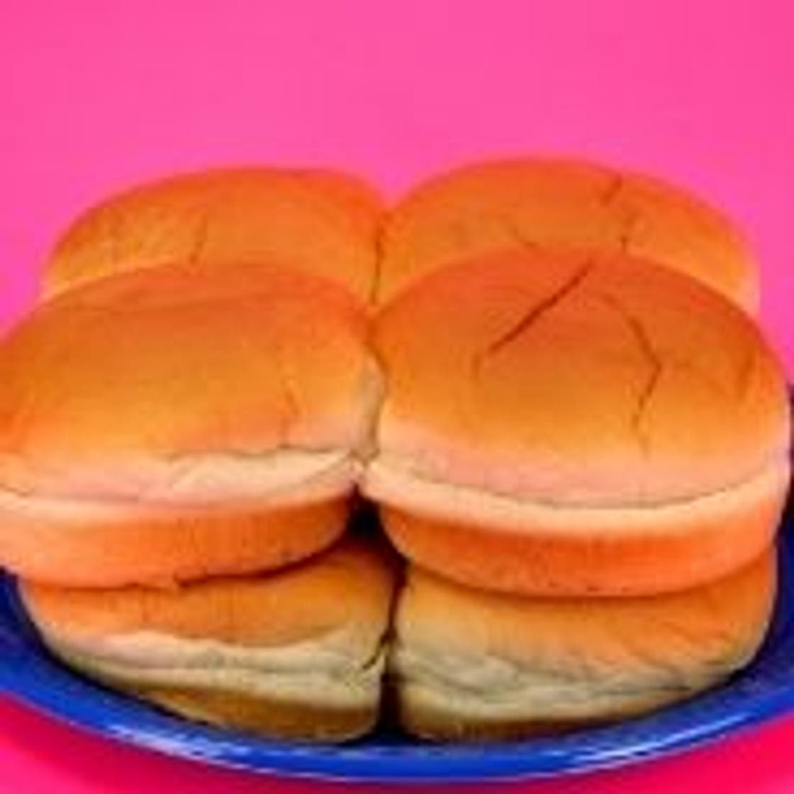 Homemade hamburger bun