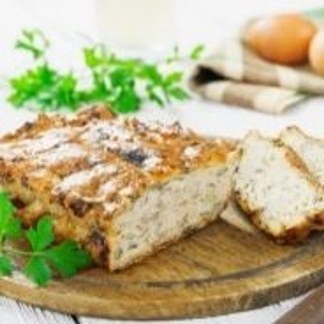 scallop cake in terrine