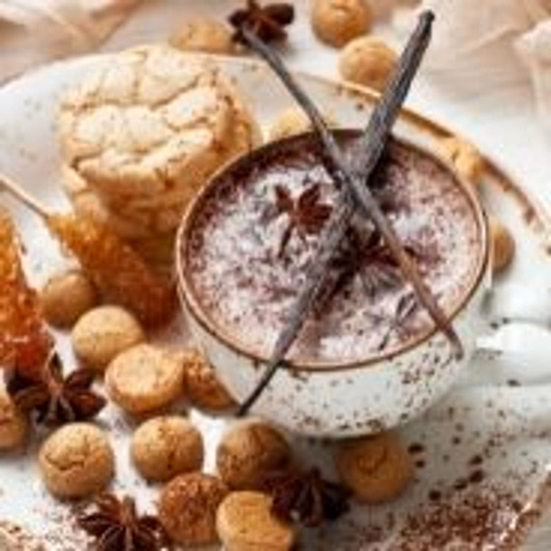 Cookies with cocoa and almond nibs