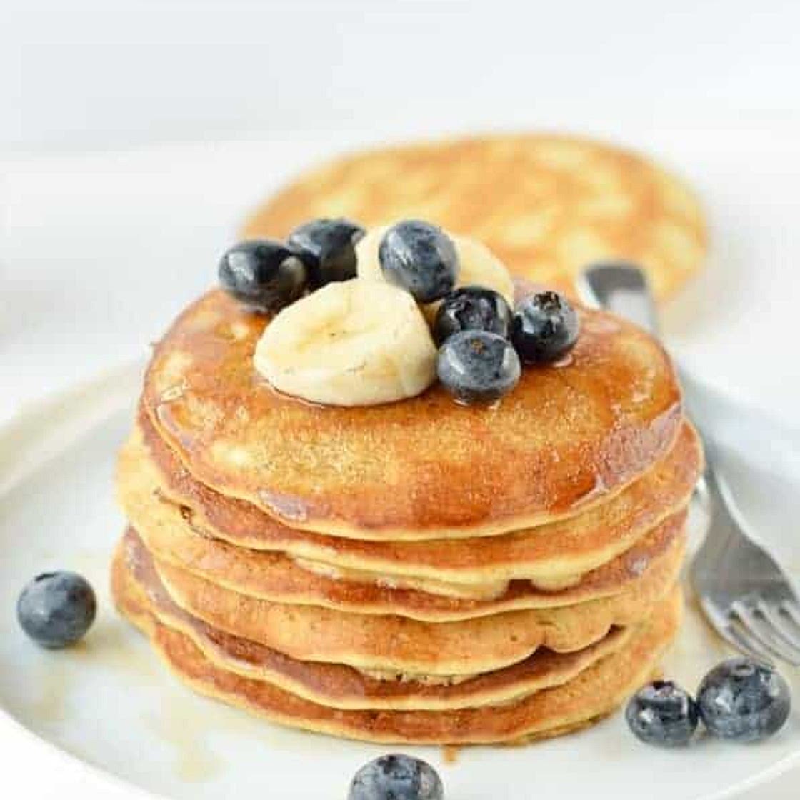 Chickpea flour pancakes