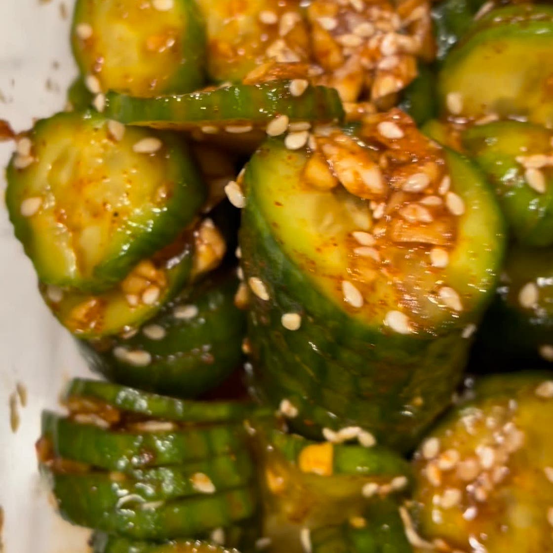 Asian Cucumber Salad 