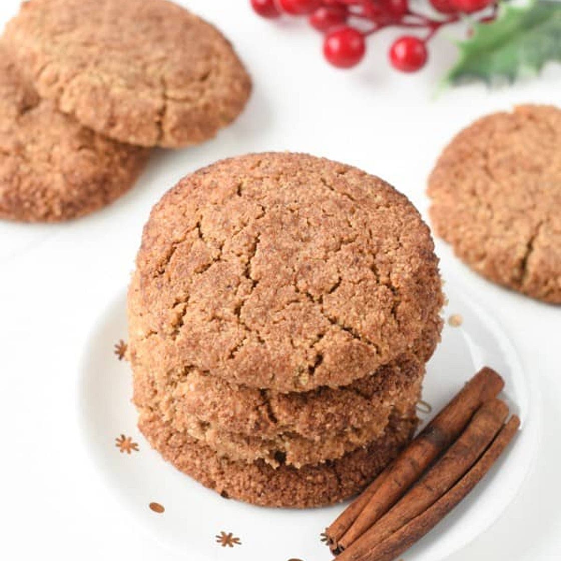 Vegan Snickerdoodles With Almond Flour