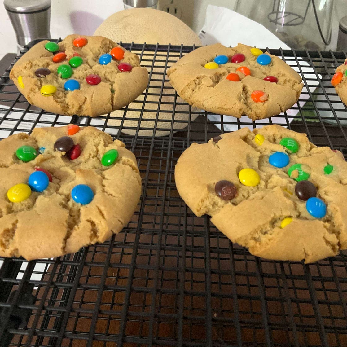 Soft and Chewy M&M Cookies