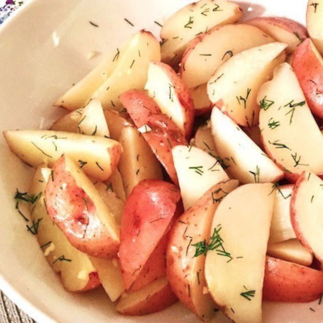 Boston Market Garlic Dill New Potatoes