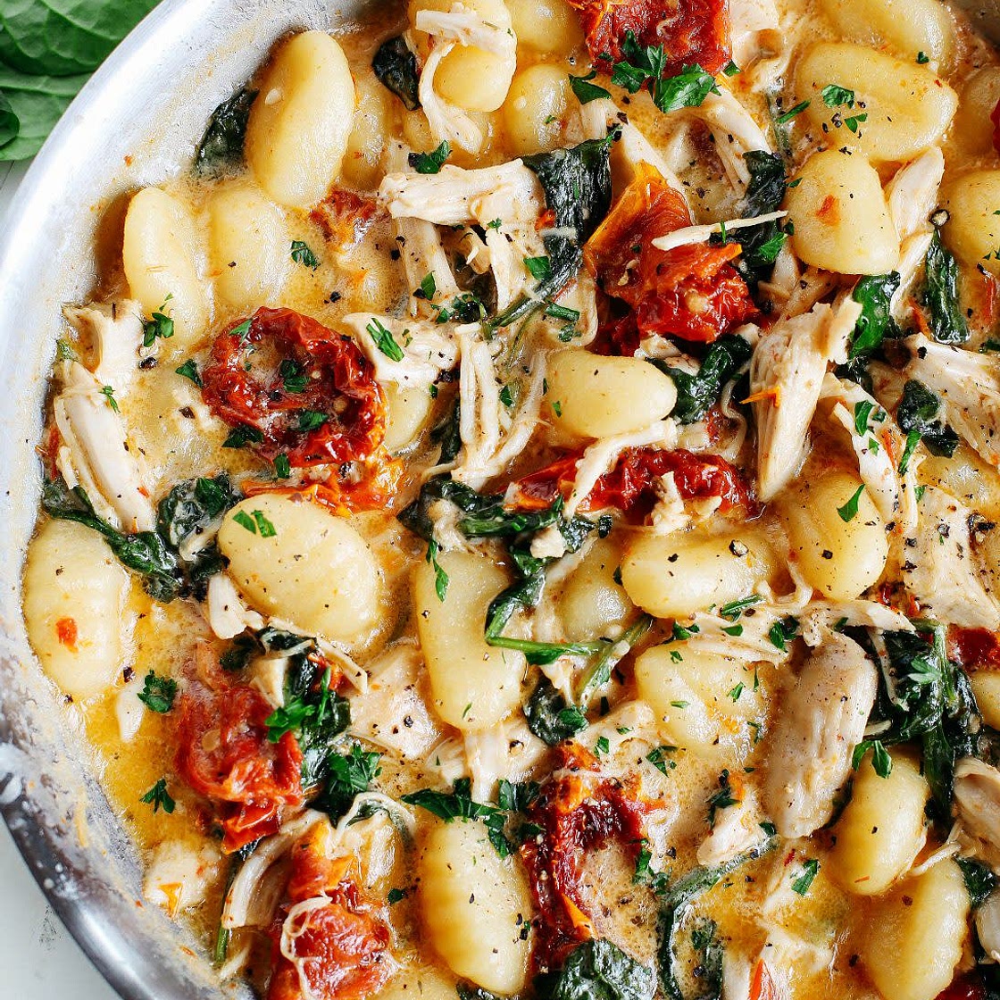 "One Skillet" Chicken & Pasta