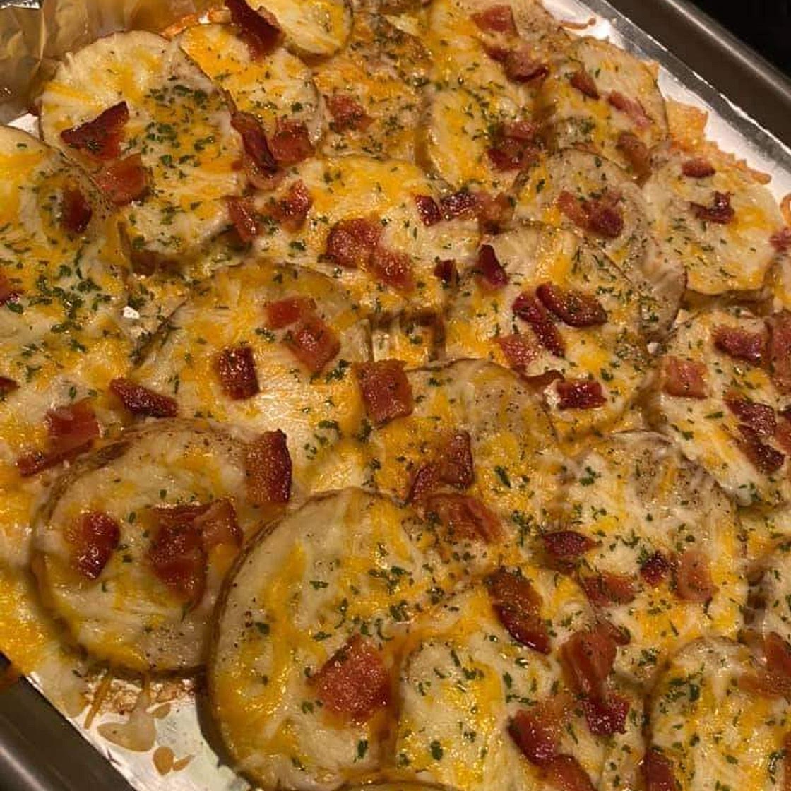Loaded Potato Slices