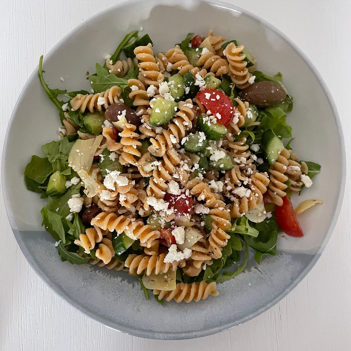 Mediterranean Gluten Free Pasta Salad