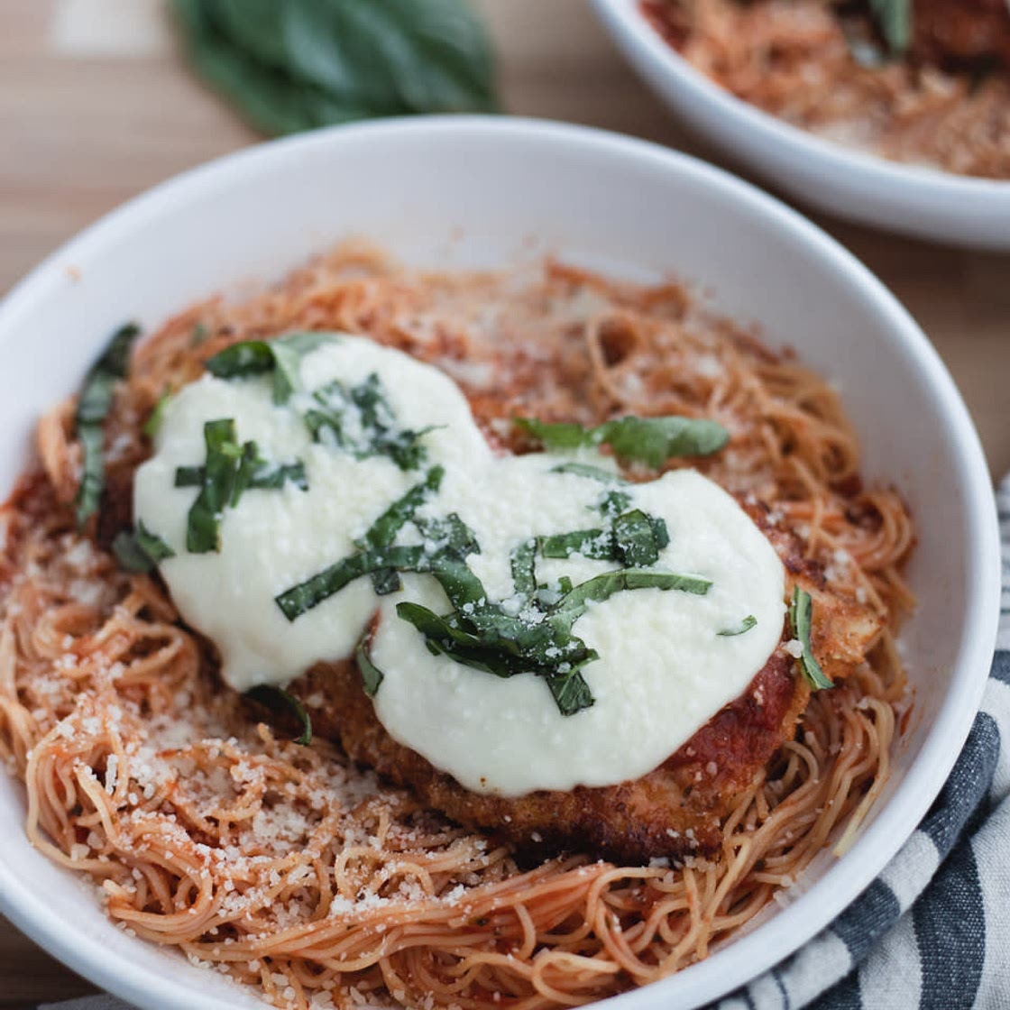 Crusted Chicken Romano