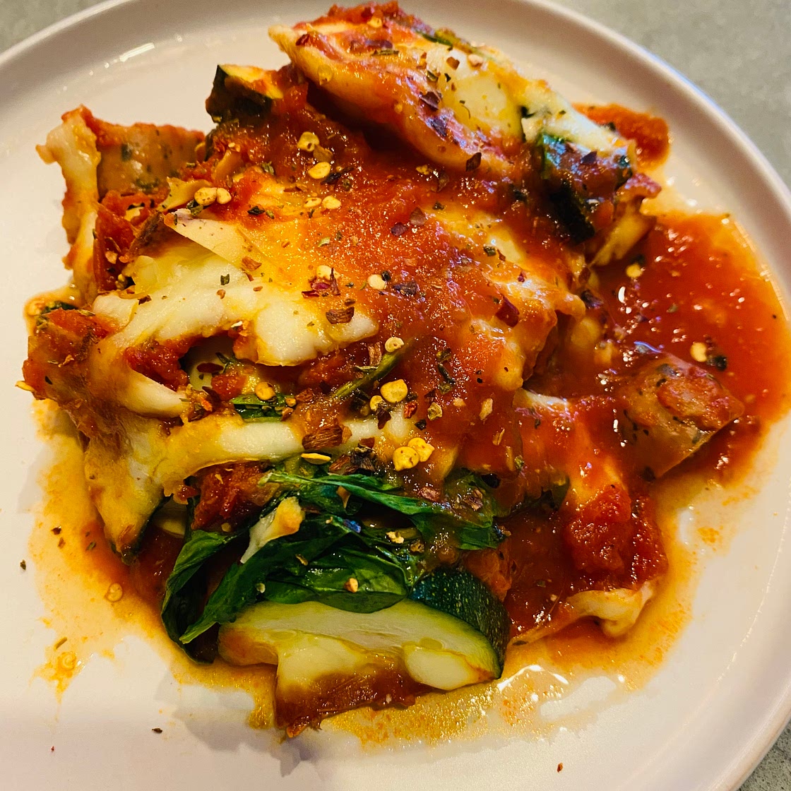 Plexus Spinach Ravioli Lasagna