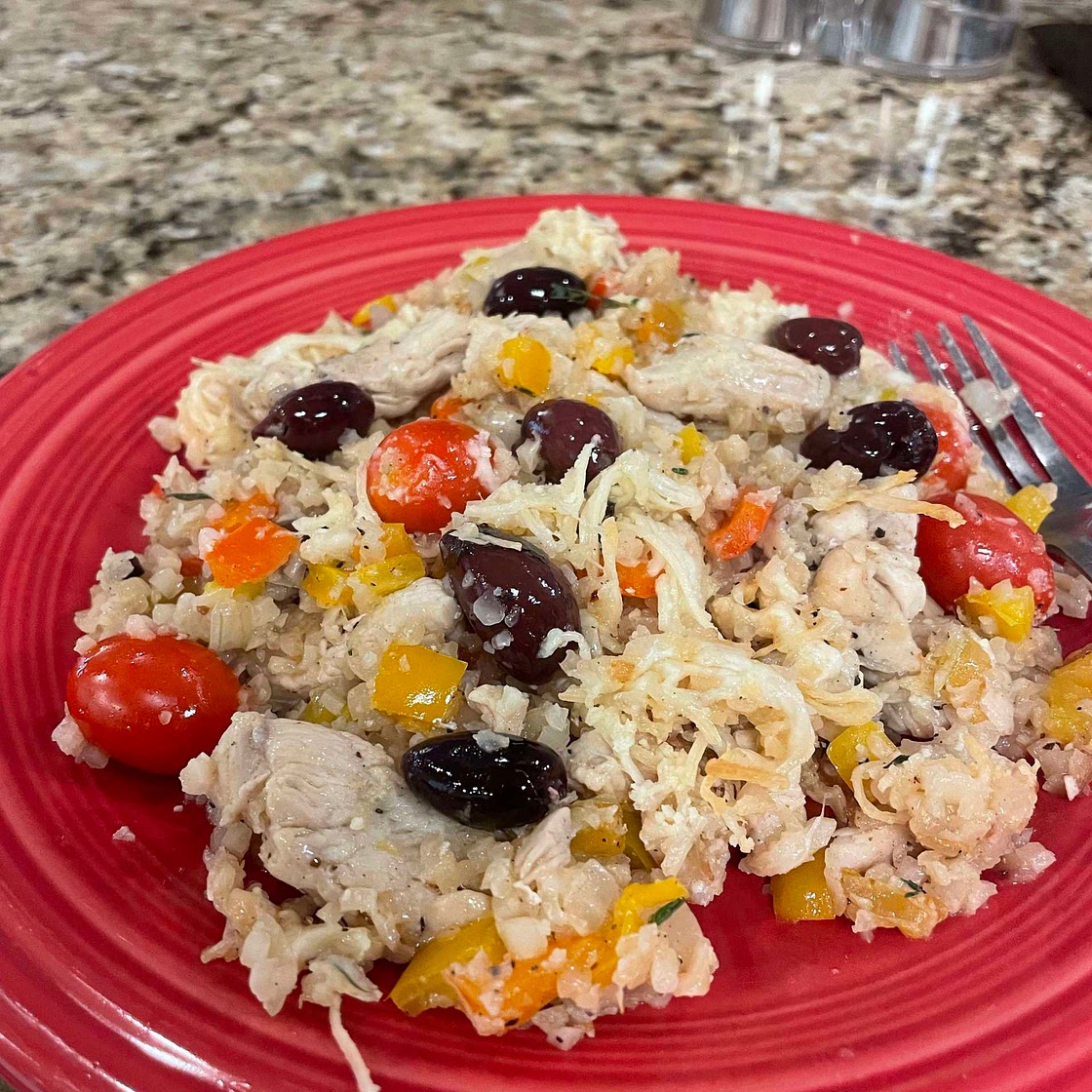 Mediterranean Chicken Casserole