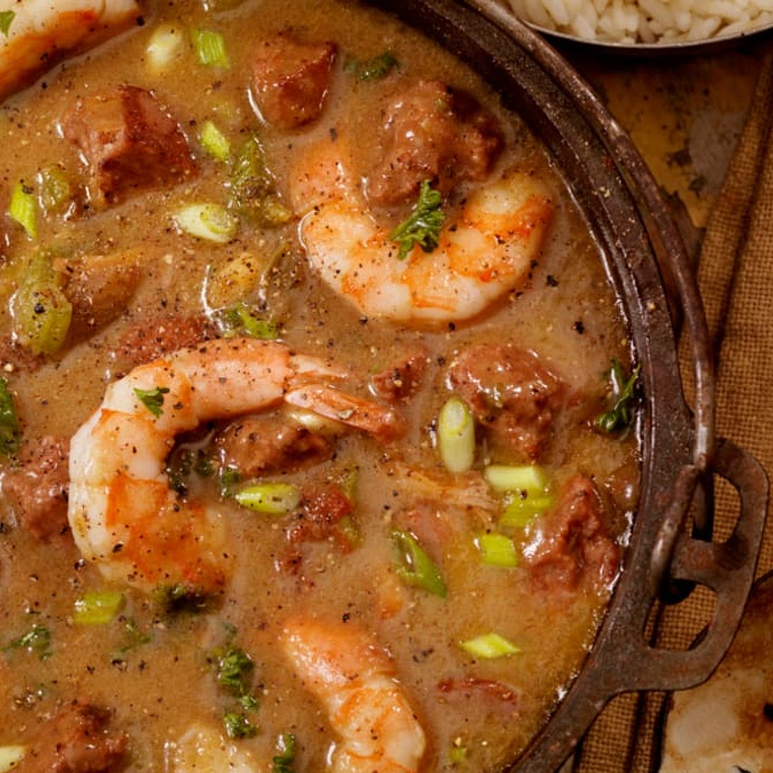 Big Easy Bash: Celebrate Mardi Gras At Home with Shrimp and Sausage Gumbo