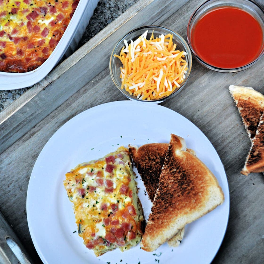 Hashbrown Breakfast Bake Is The Perfect Weekend Brunch or Weeknight "Brinner"