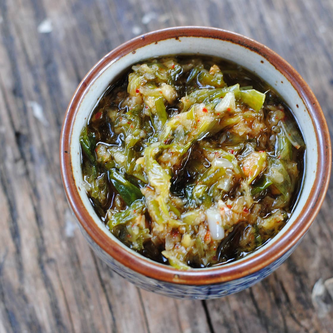 Spring onion & ginger oil