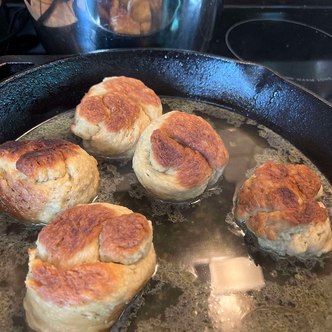 Vegan Chicken Knots 