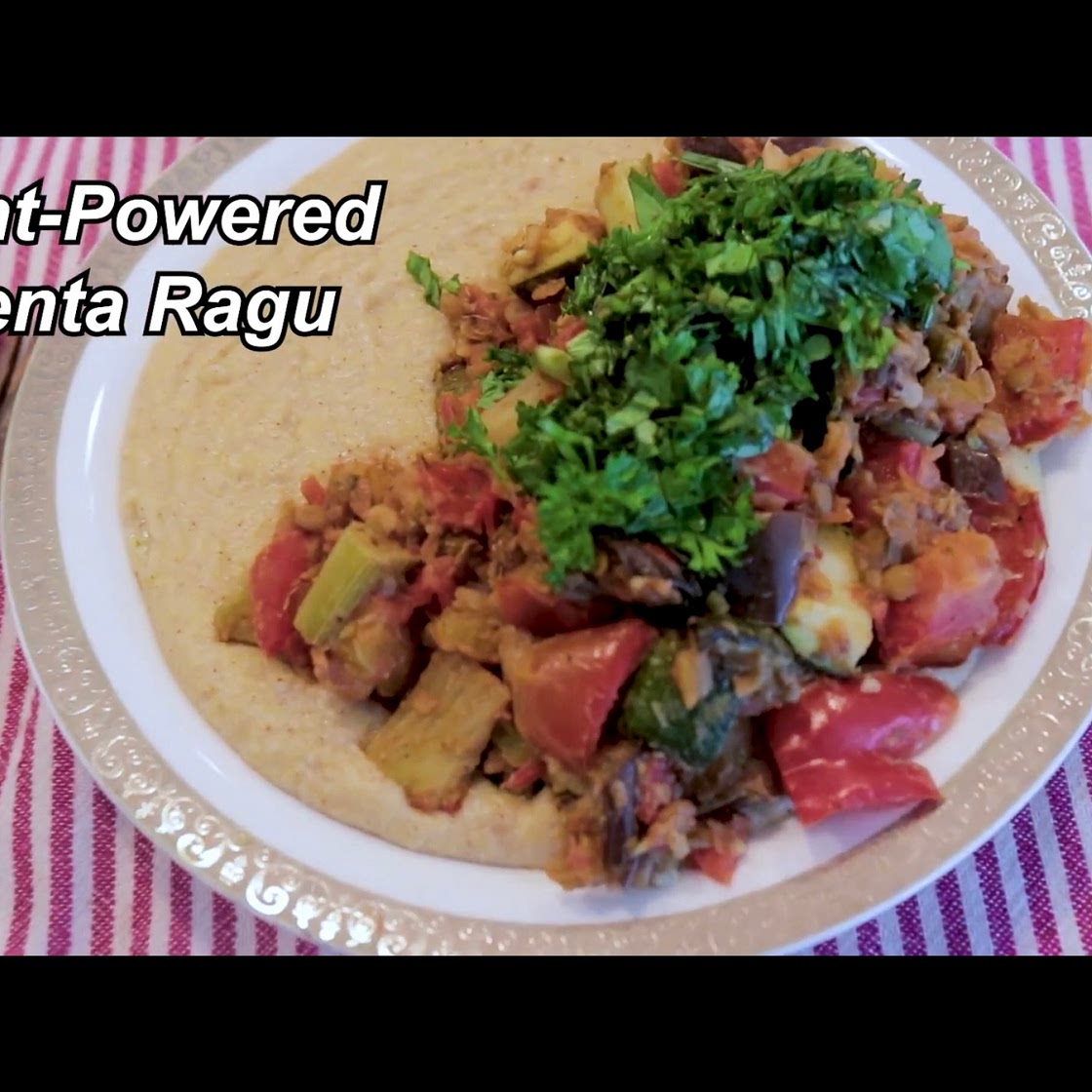 Plant-Powered Polenta Ragu