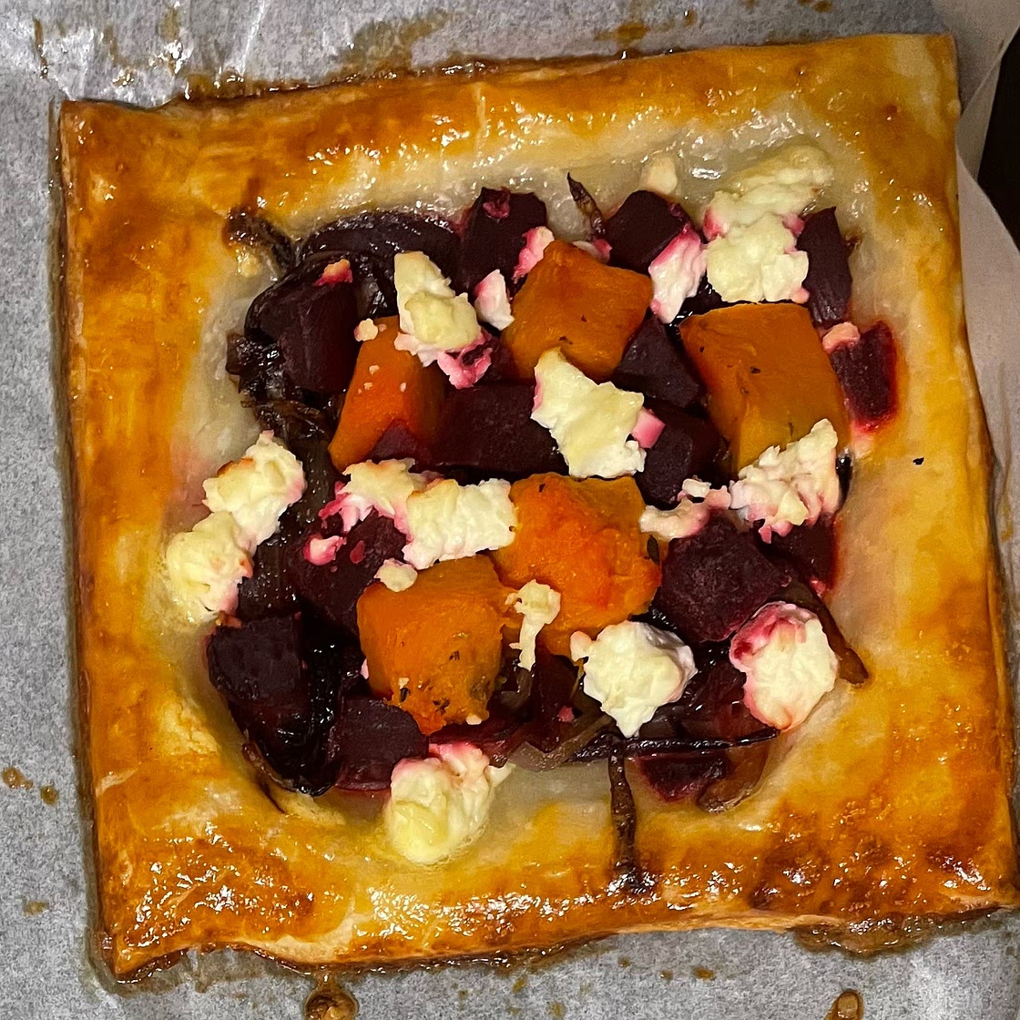Beetroot and Feta Tart