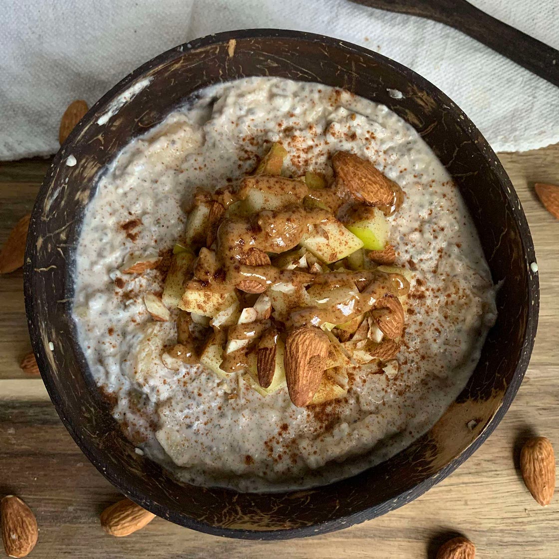 Chia Pudding Jar - Apple Cinnamon