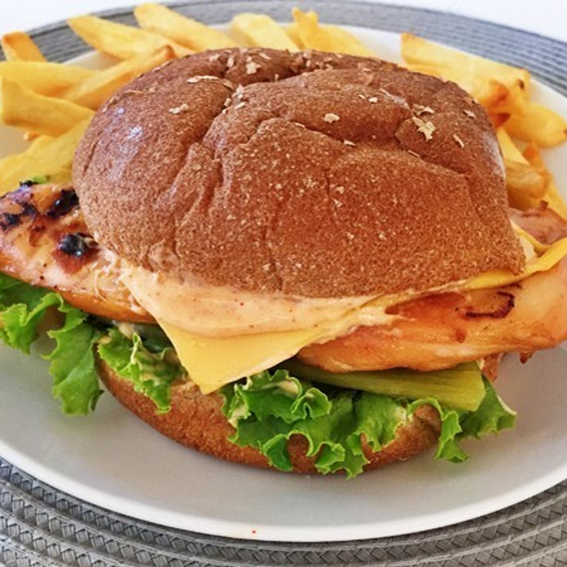 Carl's Jr. Santa Fe Chicken Sandwich