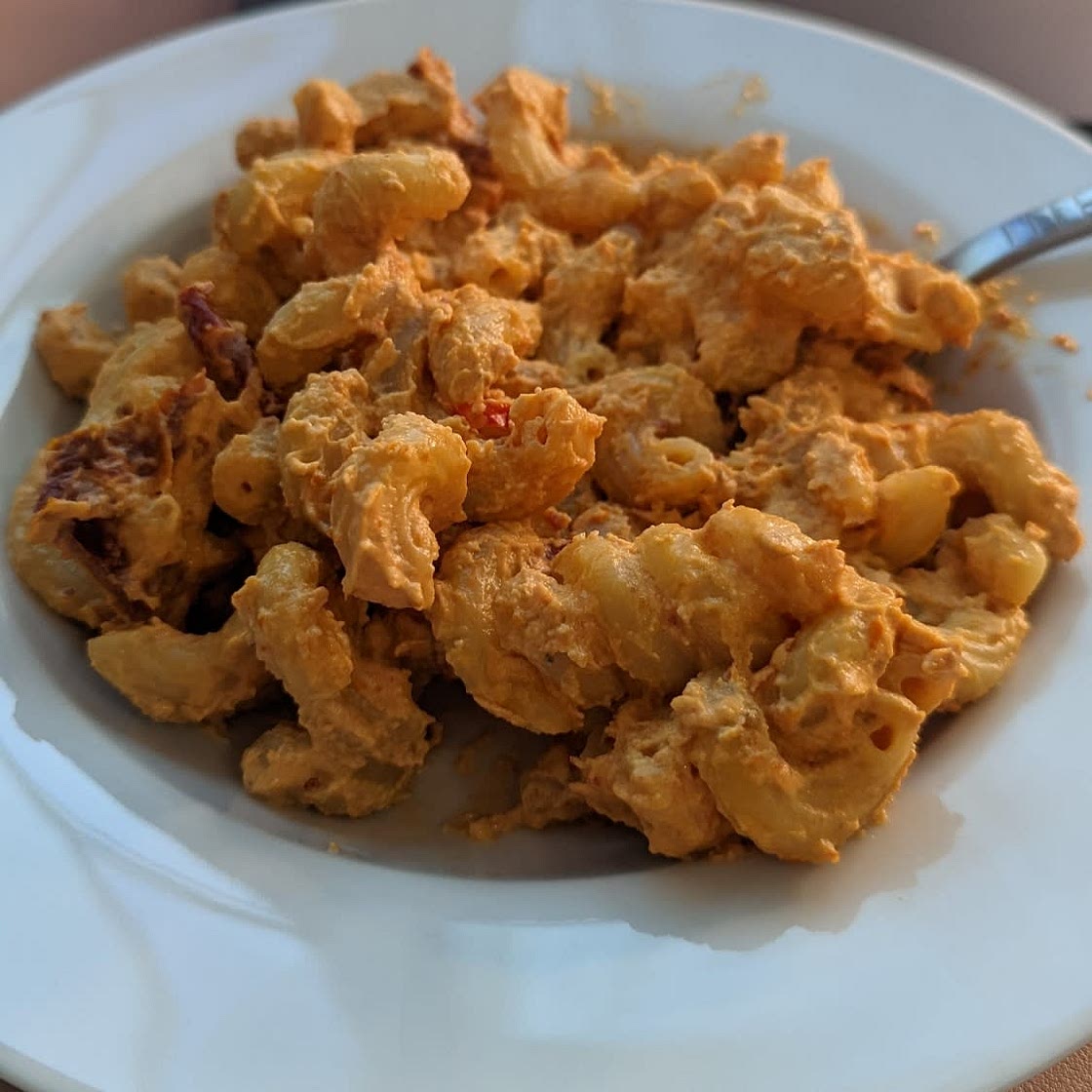 Sun-dried Tomato Tahini Pasta