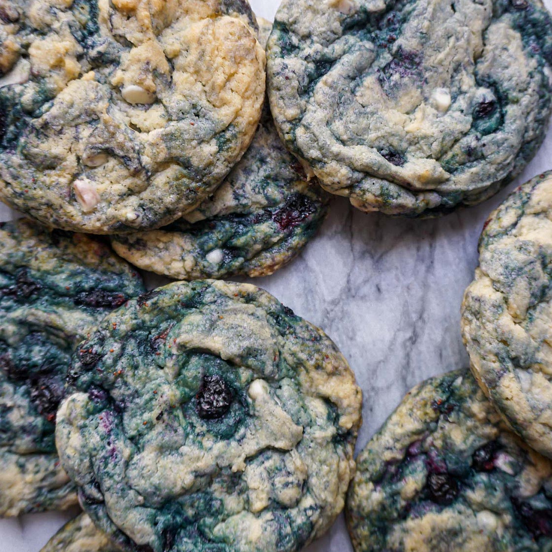 Vegan Blueberry Cookies
