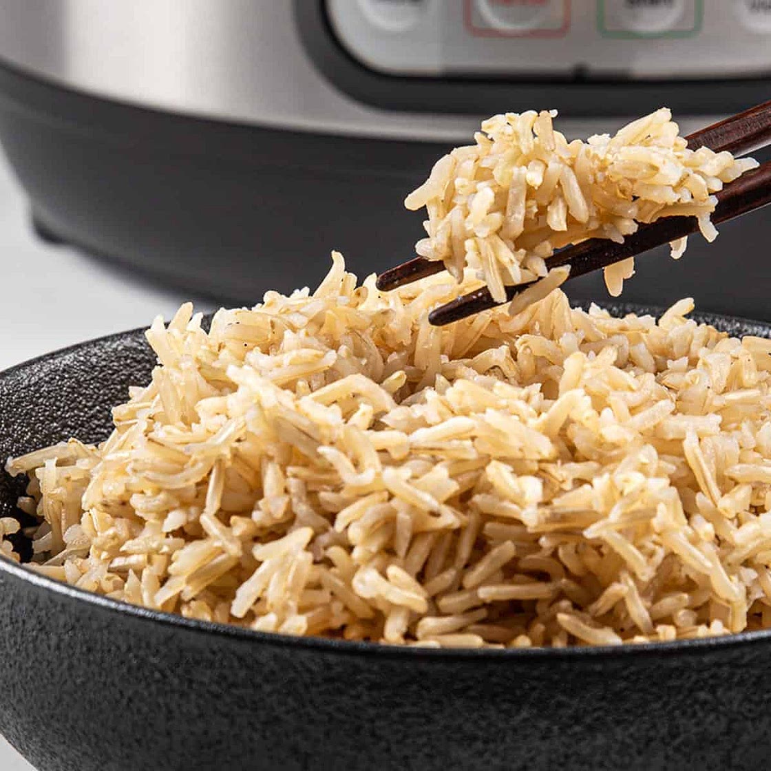 Instant Pot Brown Basmati Rice