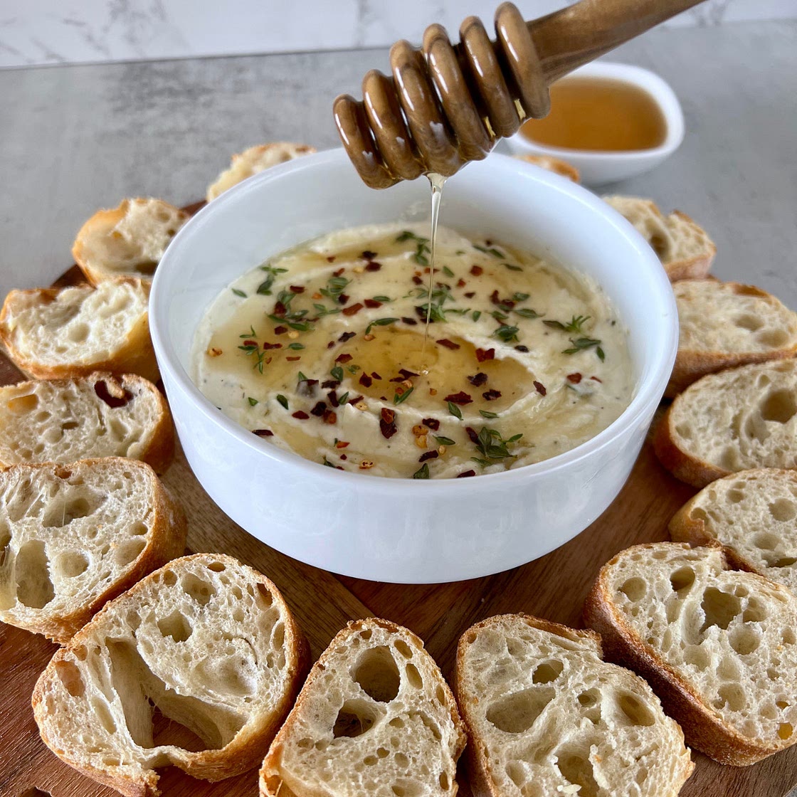 Tyrosalata (Whipped Feta with Honey)