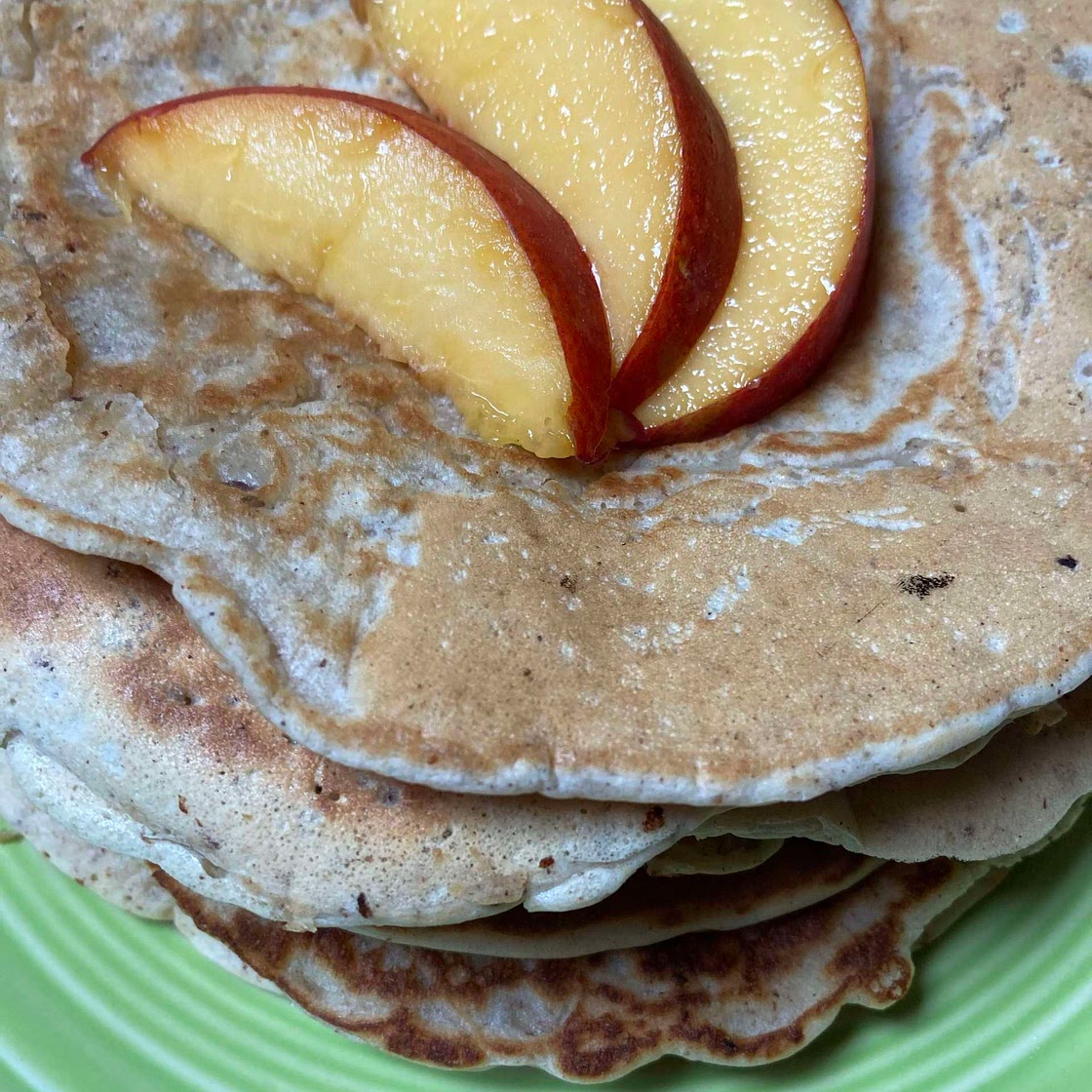 Nectarine Pancakes