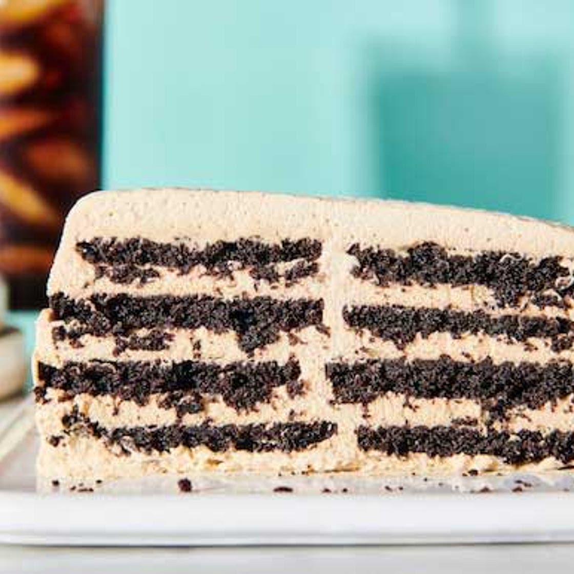 Keto Iced Coffee Icebox Cake