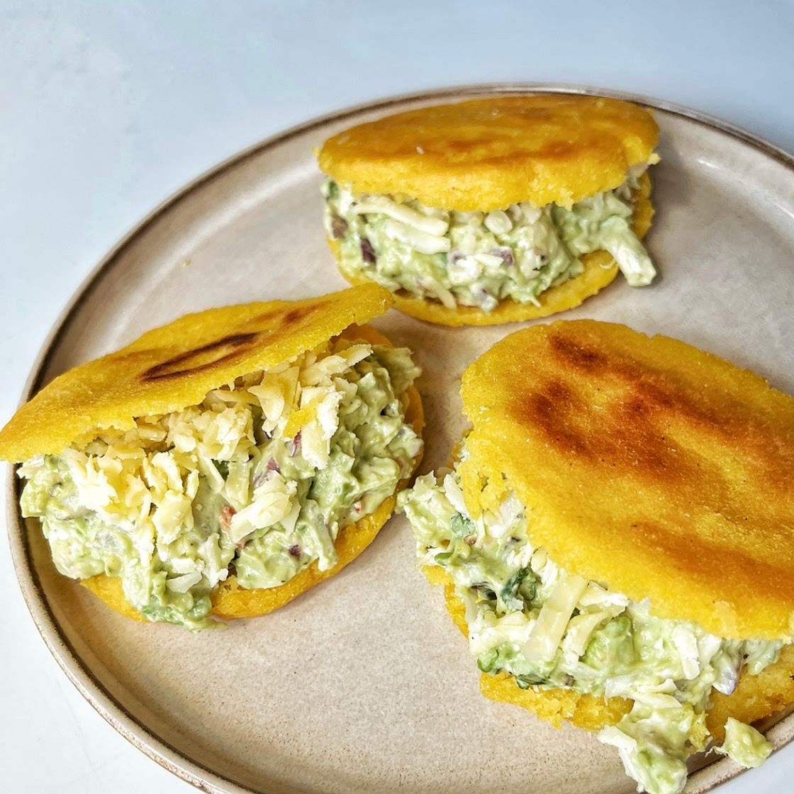 Venezuelan Arepas (Reina Pepiada)