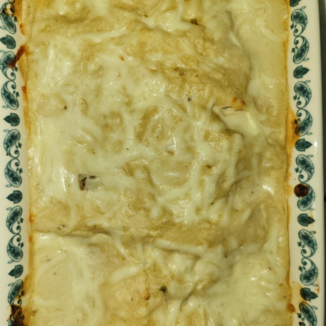 White Chicken Enchiladas