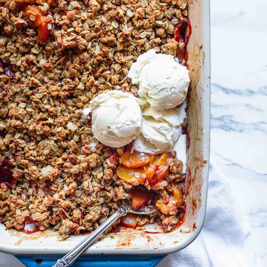 Stone Fruit Crisp