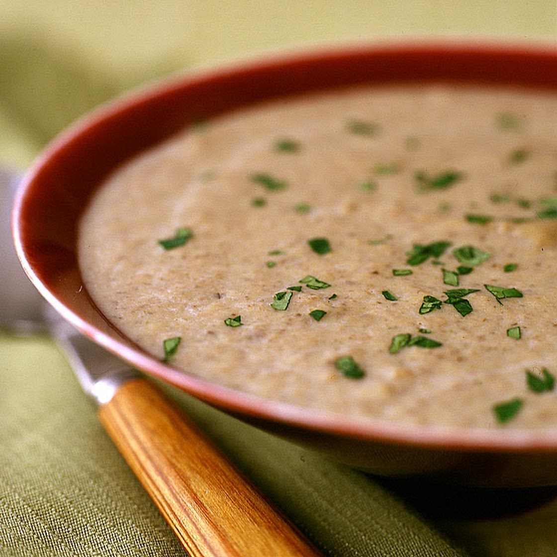 Cream of mushroom soup