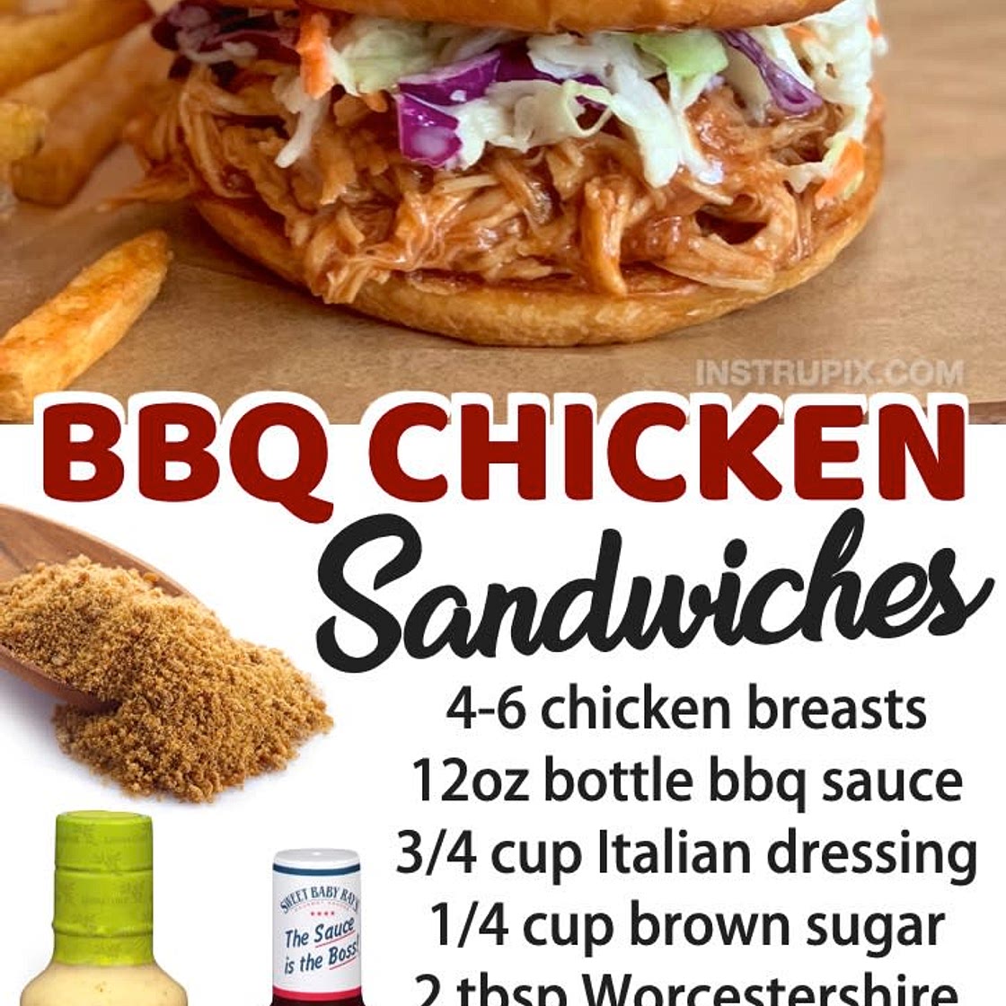 BBQ Chicken sandwiches