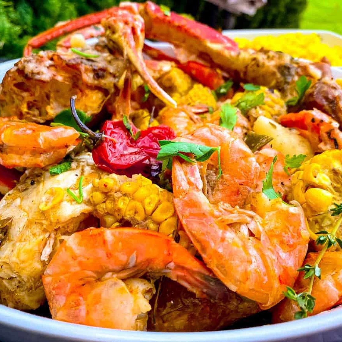 Jerk Butter Seafood Boil