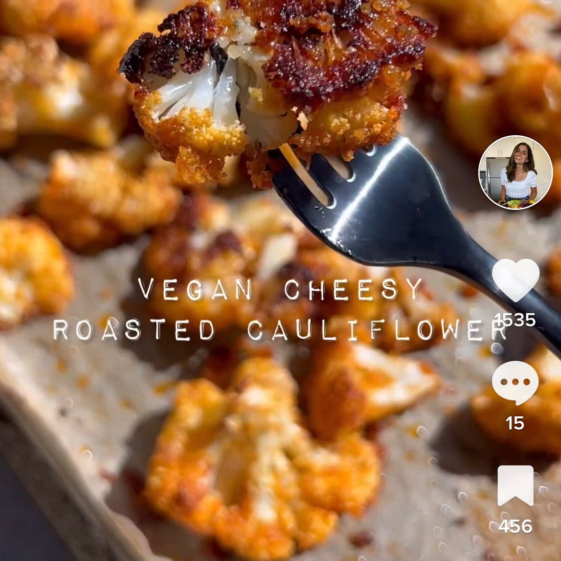 Spicy roasted cauliflower 