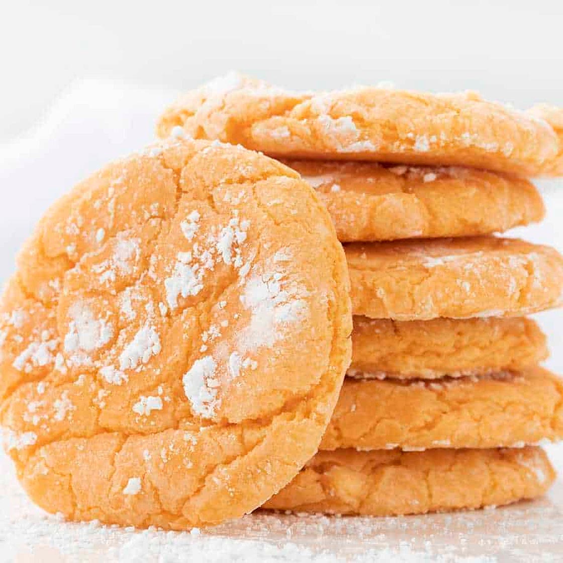 Crumbl - inspired Orange Creamsicle Cookies