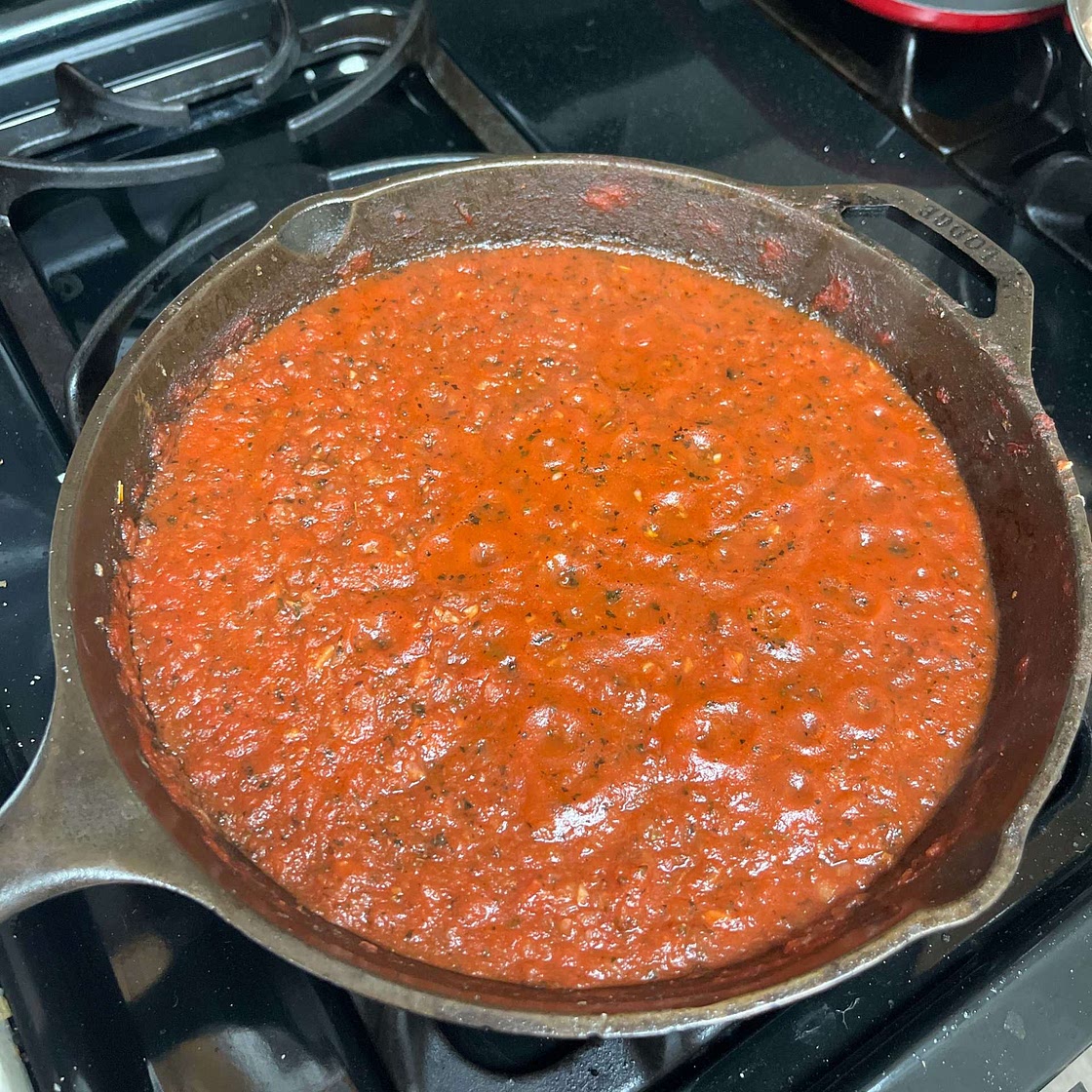 Homemade Marinara Sauce