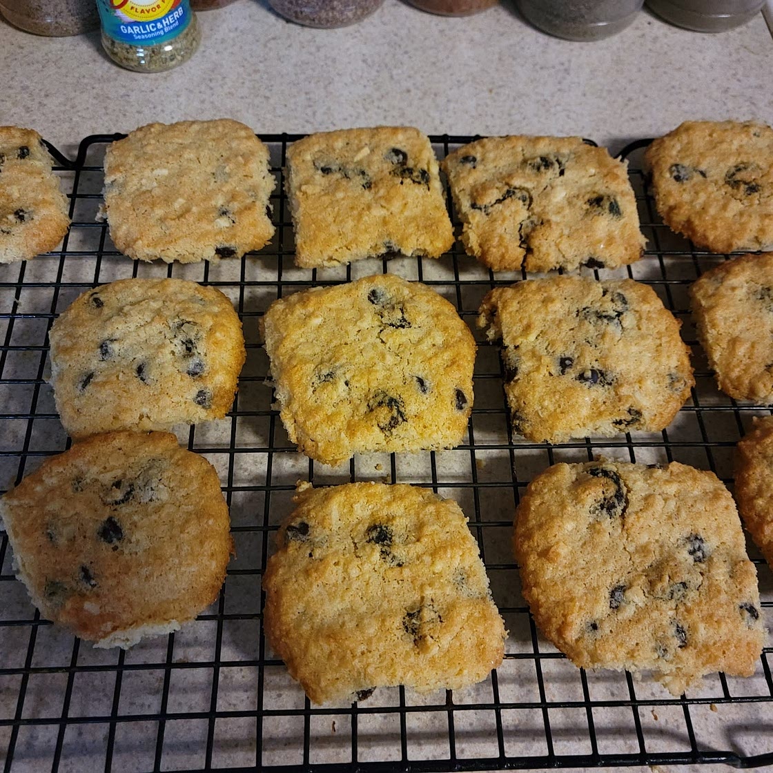“Oatmeal” Chocolate Chip Cookies