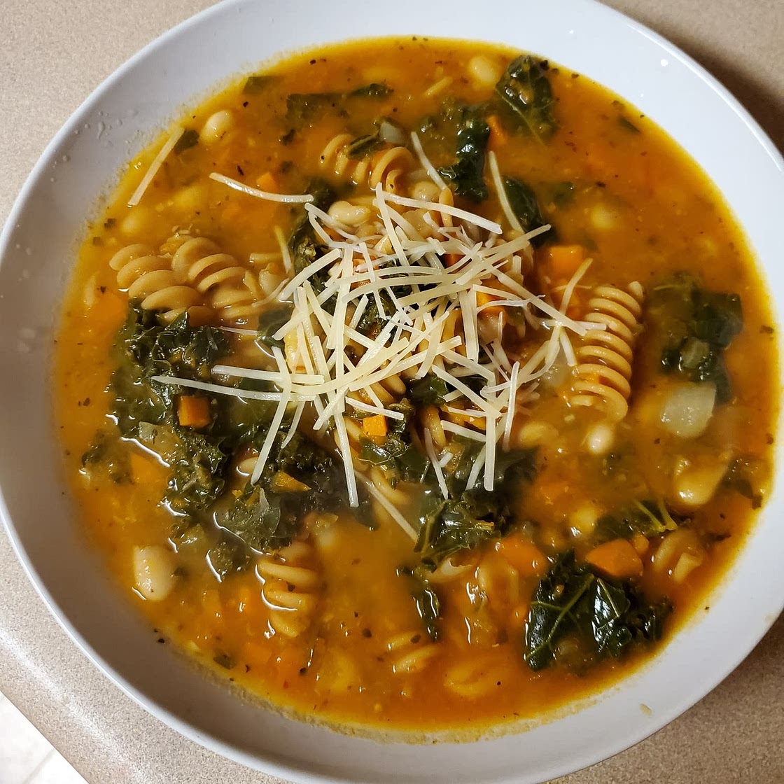 Pasta e Fagioli (Italian Pasta and Beans)