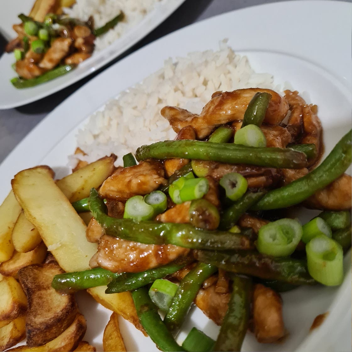 Pork & Green Bean Stir-Fry