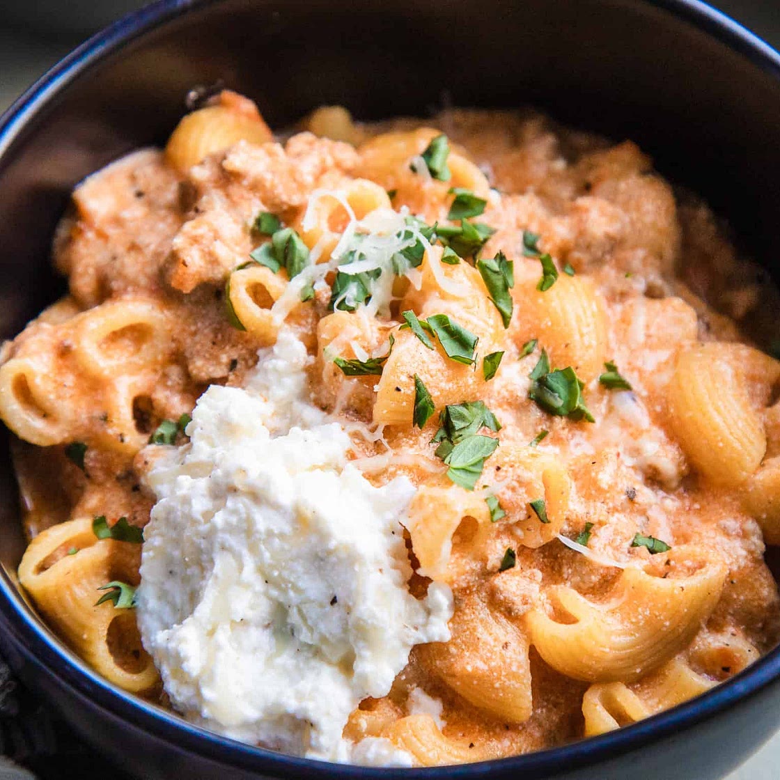 One-Pot Creamy Turkey Lasagna Soup
