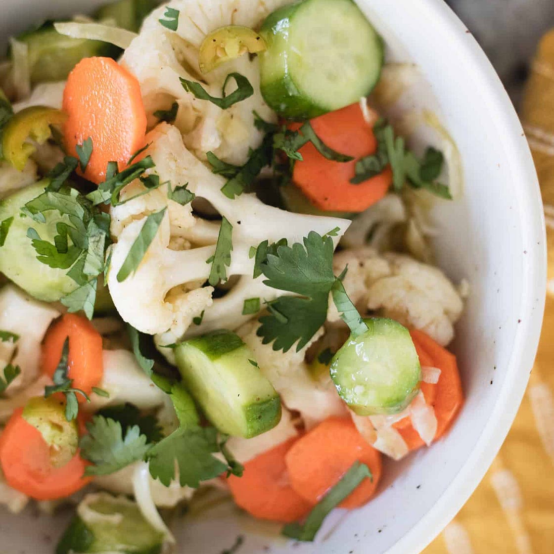 Escabeche Vegetable Salad