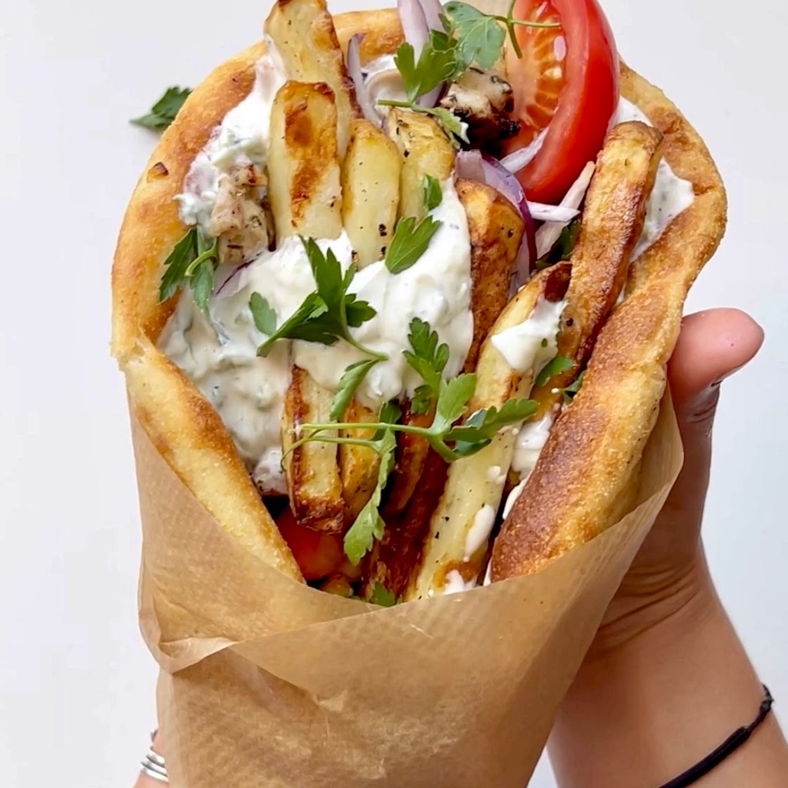 Greek Chicken Gyros Recipe