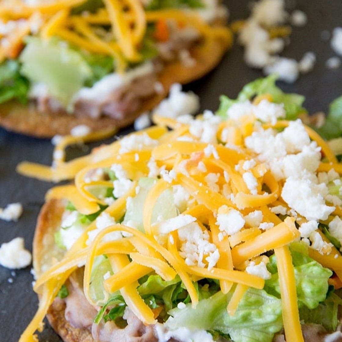 Ten Minute Oven Baked Tostadas